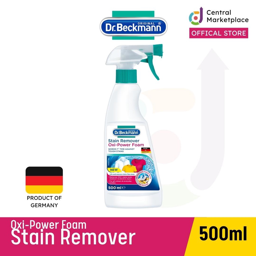 Dr Beckmann OxiPower Foam Stain Remover 500ml Shopee Singapore
