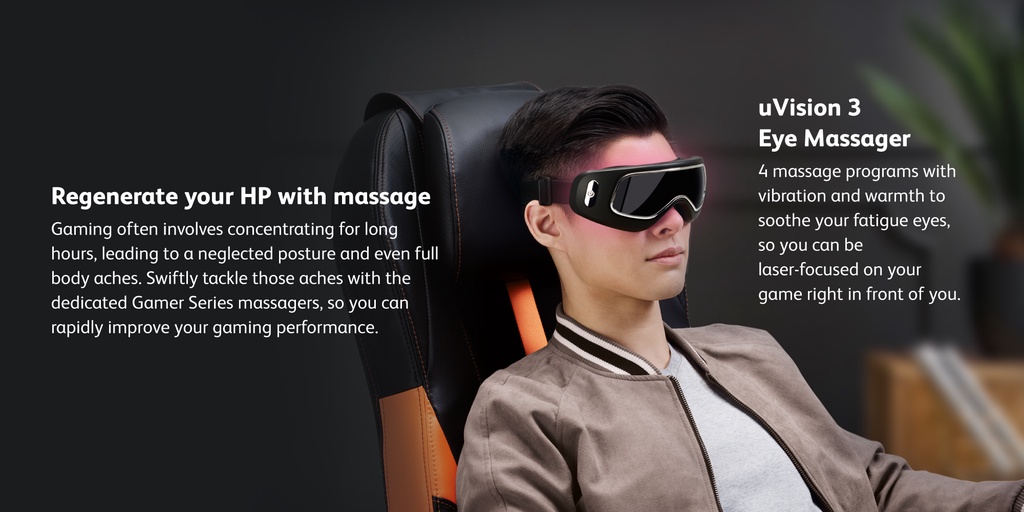 OSIM uVision 3 Eye Massager (Requires to be plugged into power bank ...