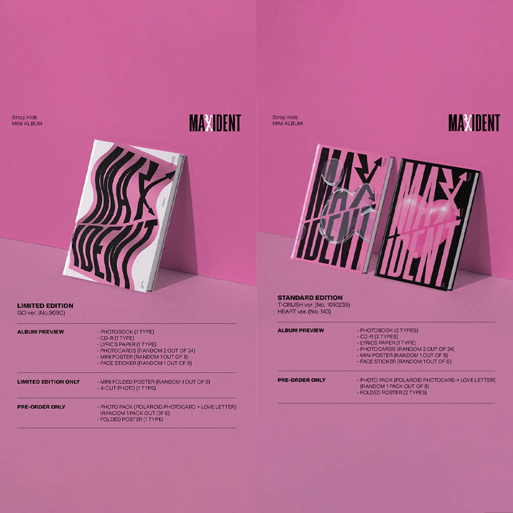 Stray Kids - Mini Album [ Maxident ] | Shopee Singapore