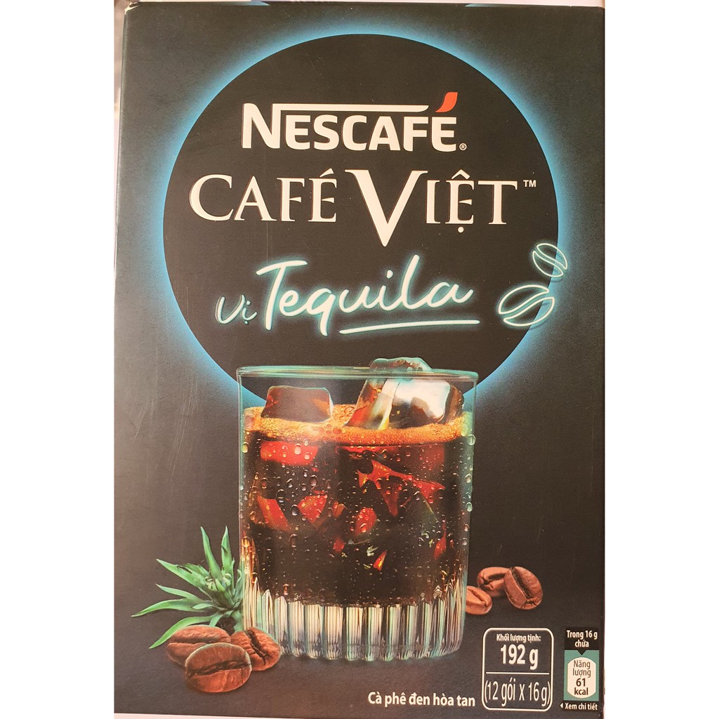 Nescafé Vietnamese Coffee Instant Coffee Tequila Flavor (Box Of 12 Packs x 16g) (HSD 11 / 2020