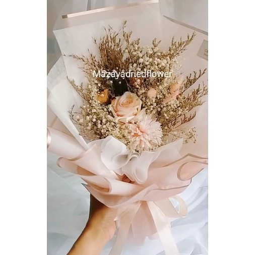 buket wisuda handbuket bunga artificial  hadiah wisuda, ultah kode_myz112703 - Gambar 3