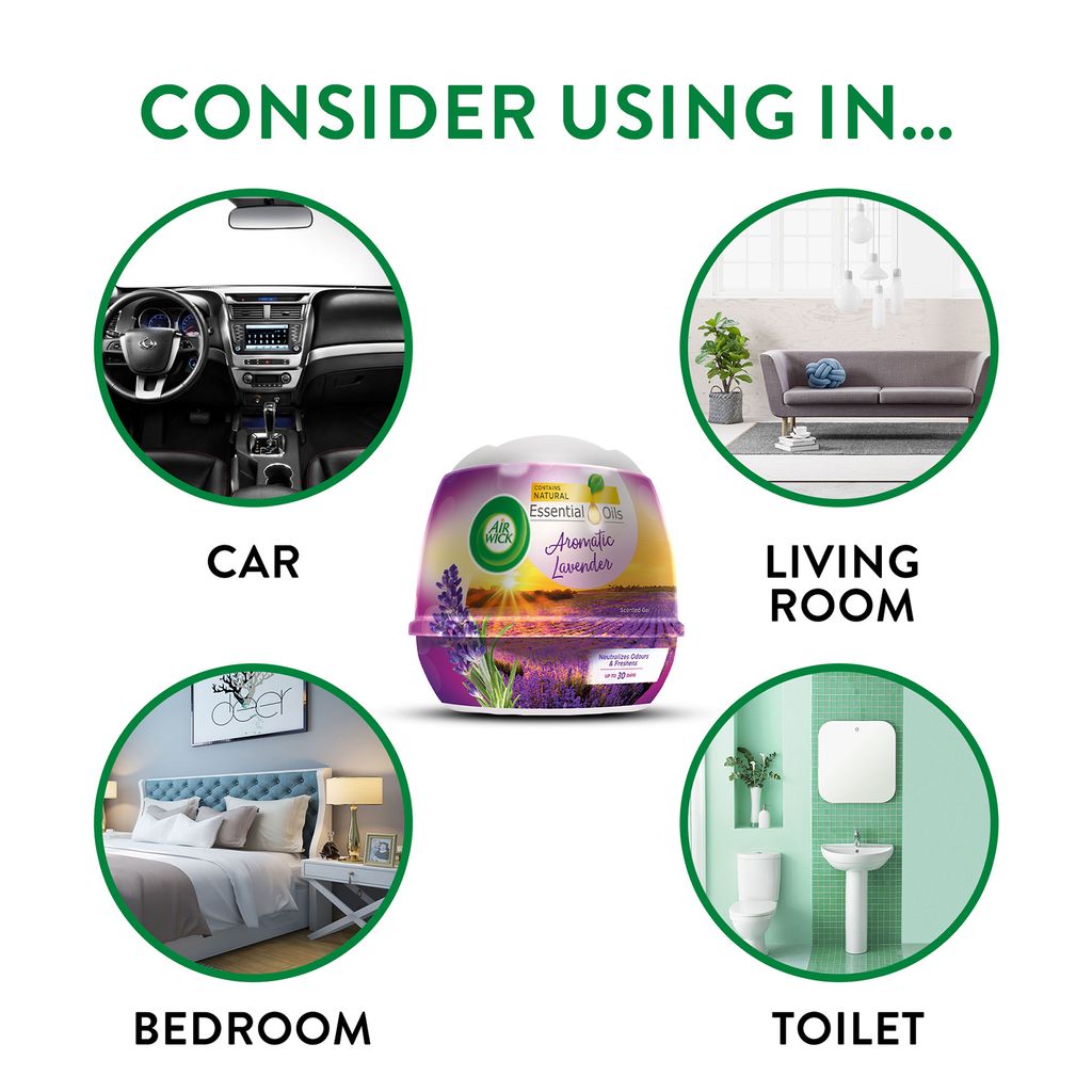 Air Wick Gel Cone Aroma Gel Air Care / Freshener Fresh Bamboo 180g