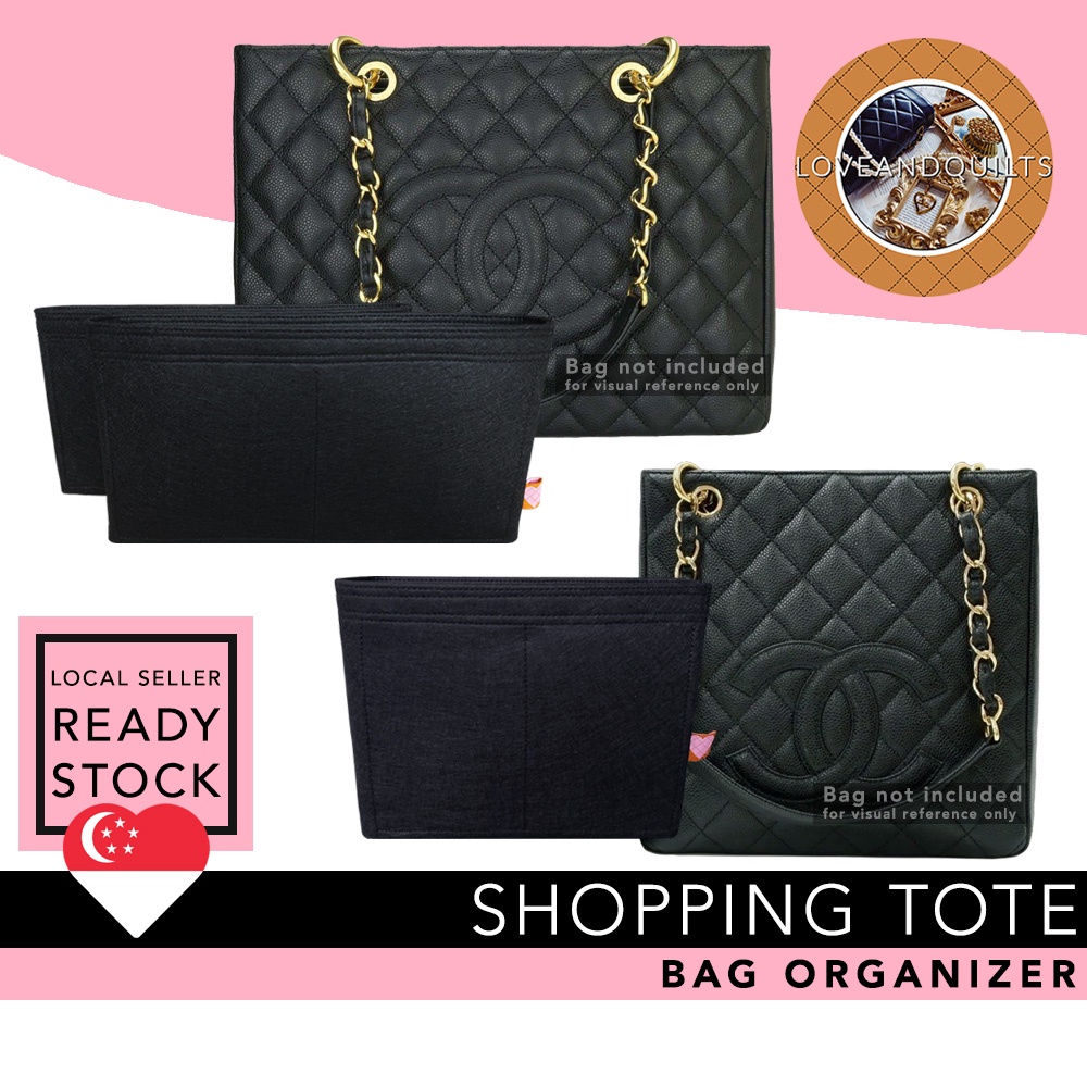 SG Chanel PST GST Petite Grand Shopping Time less Tote Bag