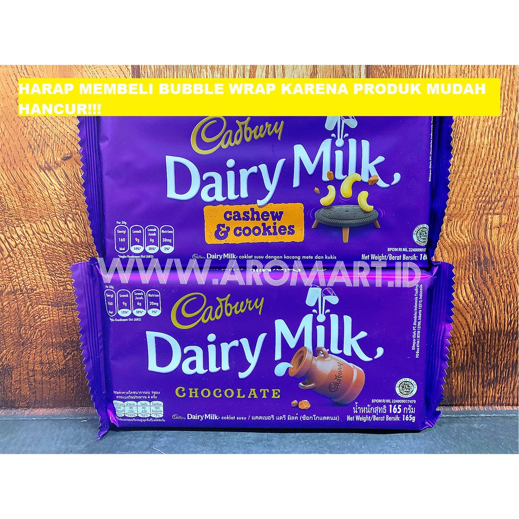 Cadbury Dairy Milk Chocolate - 165g | Shopee Singapore