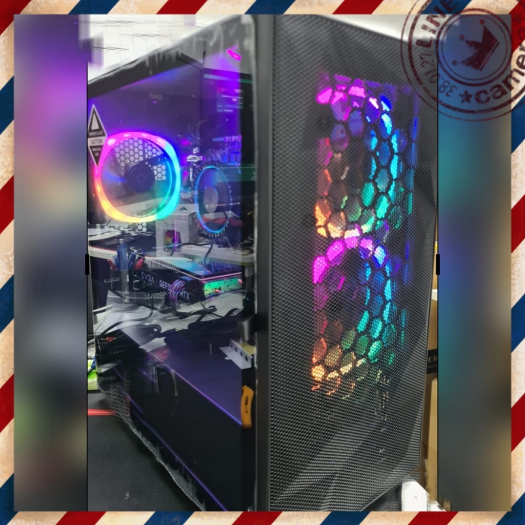 (Ready Stock| Deliver within 3days) Clique Gaming Gaming PC| Intel i5 12400F| RTX 3050| 16gb RAM desktop