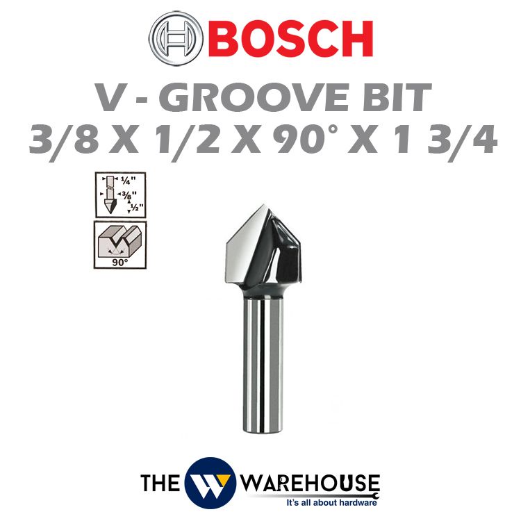 Bosch V-Groove Router Bit 2608628631 | Shopee Singapore