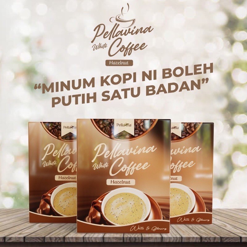 Pellavina White Coffee HQ -Mocca & Halzelnut Flavour