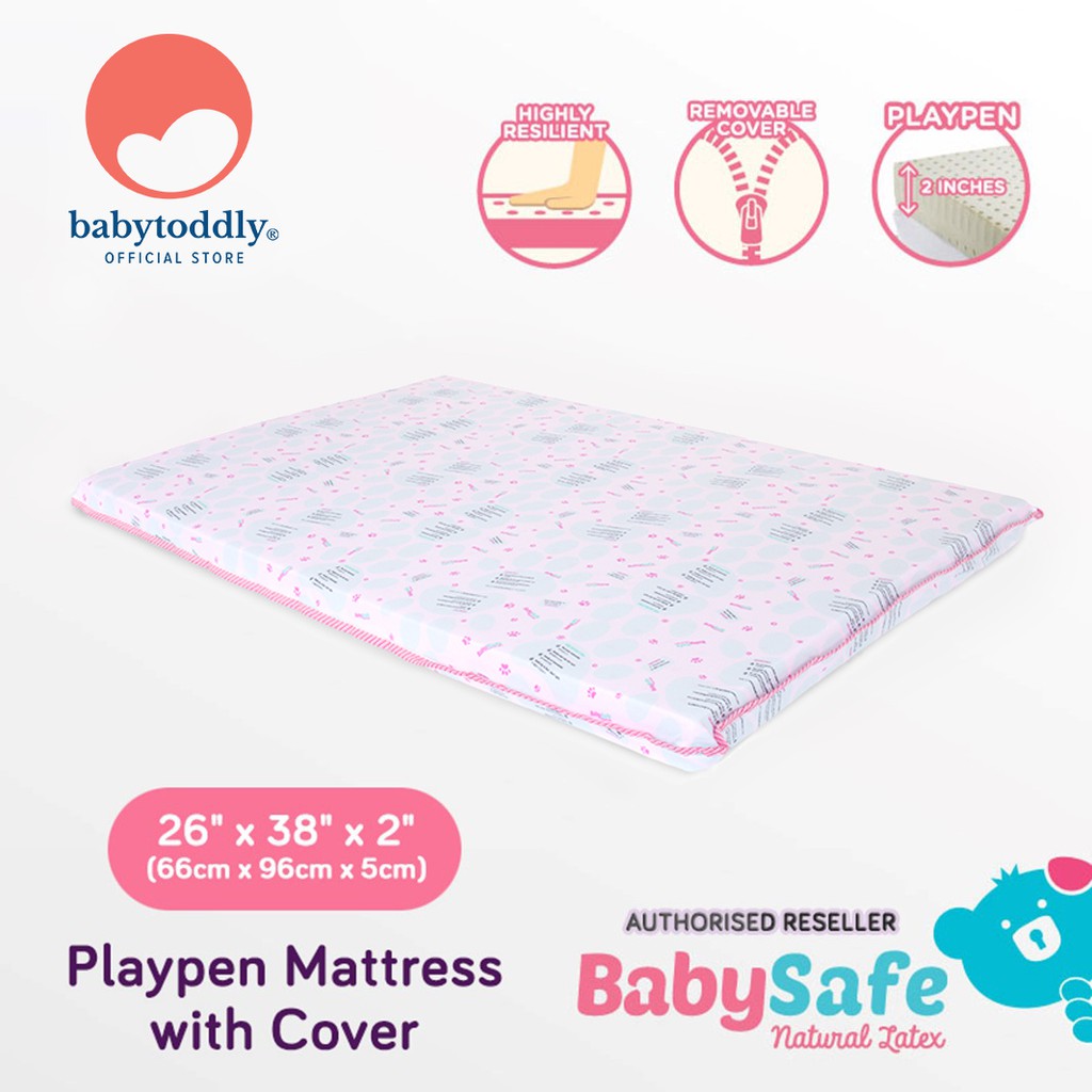 BabySafe Baby Natural Latex Mattress Various Sizes Shopee Singapore