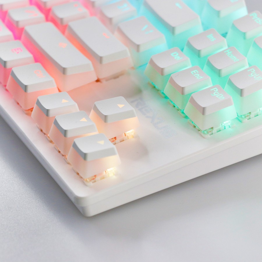Rexus MX9P Pudding / MX9 TKL Mechanical Legionare RGBf Gaming Keyboard ...