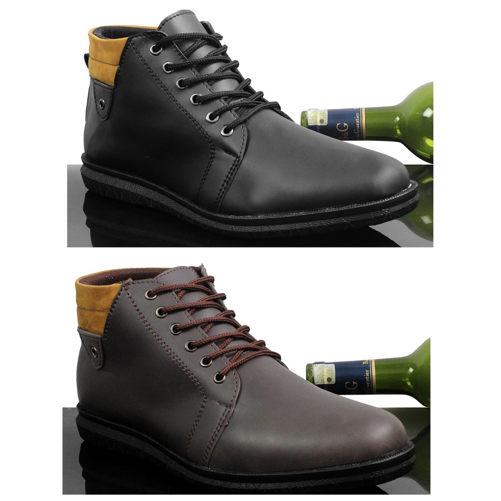 Bro!! Loafers Semi Boots Kickers Atlon Casual Shoes Formal Work Office ...