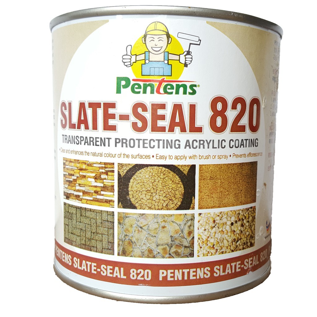 Penten Slate-Seal Tiles Transparent Protecting Acrylic Coating - 820 ...