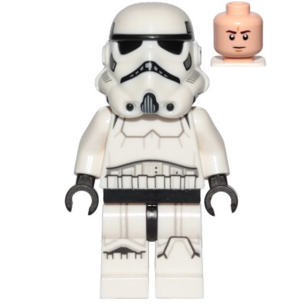 LEGO® Star Wars Imperial Stormtrooper Minifigure with Frown 75307 75300 sw1137 main image 0