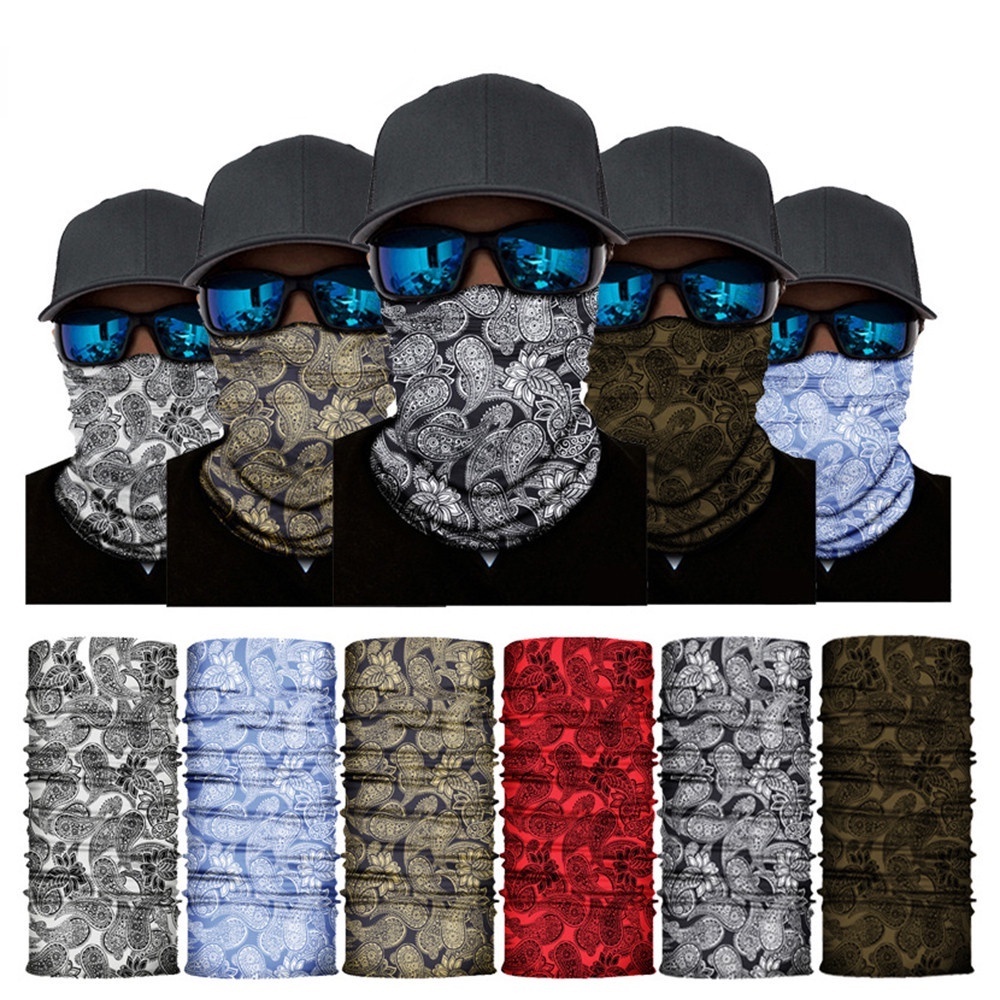 Outdoor Motorcycle Riding 3D Magic Skull Half Face Series Balaclava ...