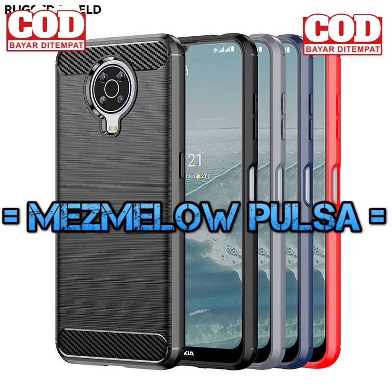 Silikon Softcase Soft Case TPU Fiber Carbon Nokia 6.3 - Gambar 2