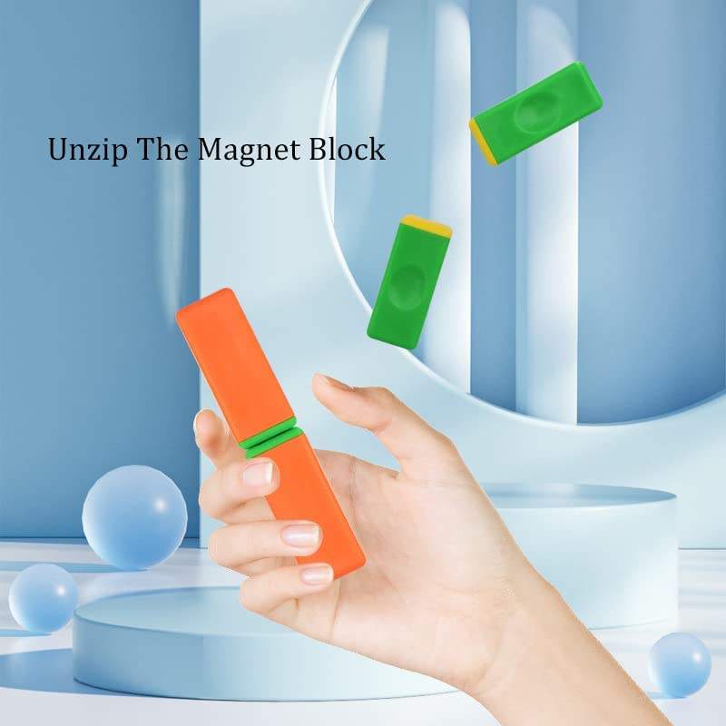 Hot Tik Magnetic stick Toy Finger flip magic magnet stick bar Sensory ...
