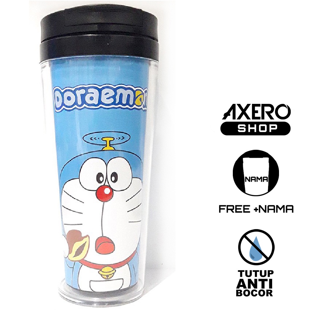 GS Tumbler custom DORAEMON Drink Bottle Gs500/Souvenir Gift/Merchandise type L Shopee Singapore