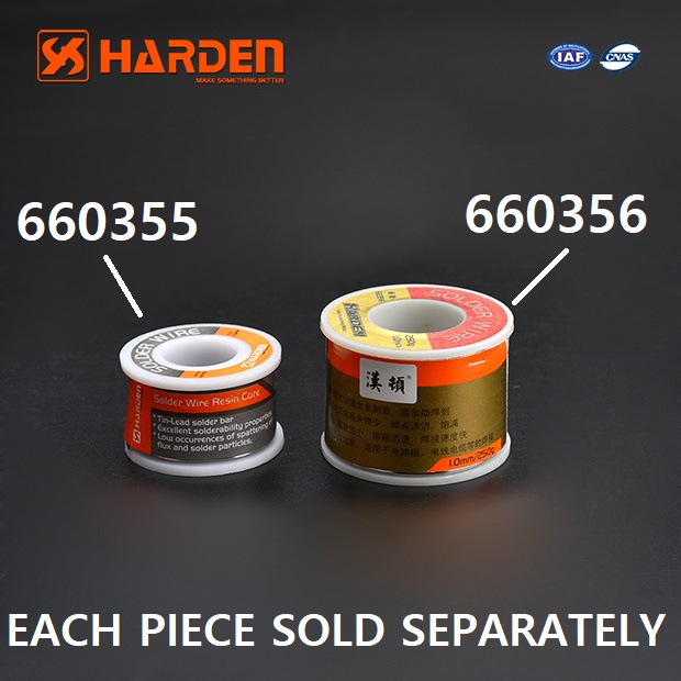 Harden ONE PIECE Solder Wire Resin Core 660355 660356 | Shopee Singapore