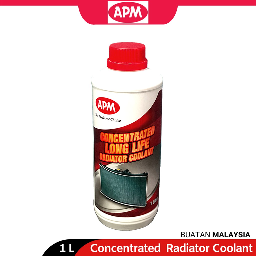 APM Concentrated Radiator Coolant (1 Litre) - Red Colour | Shopee Singapore