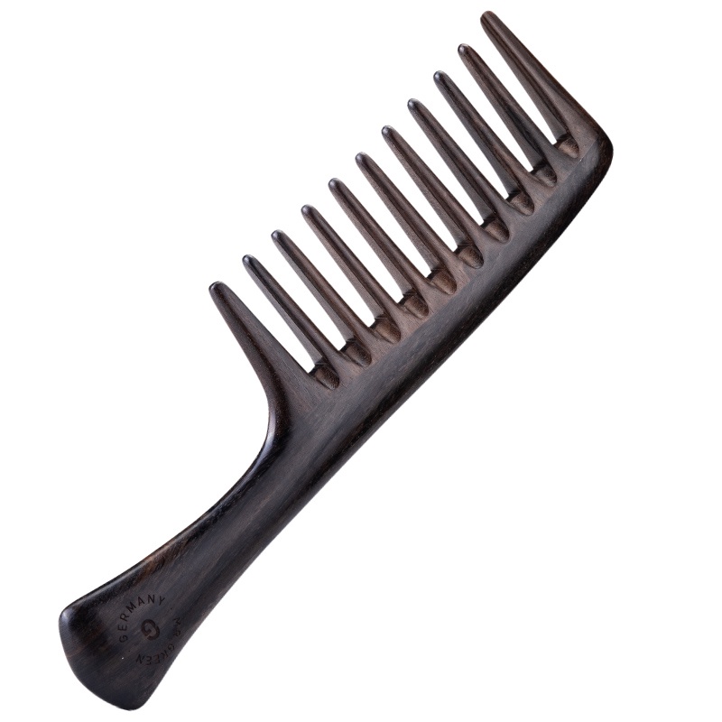 MR.GREEN Natural Wood Comb Wide Tooth Wet Hair Combs AntiStatic
