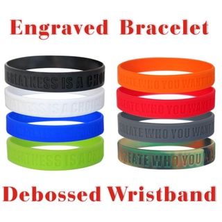 Wholesale Silicone Rubber Wristband Flexible Wrist Band Cuff Bracelet  Sports Casual Bangle For Women