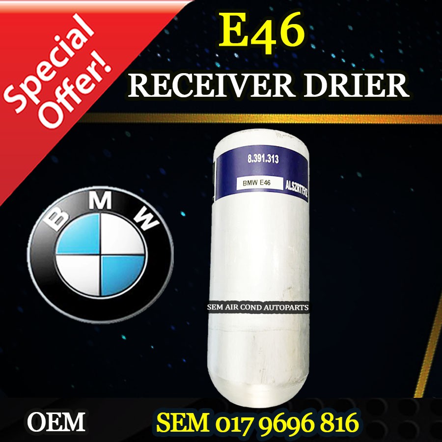 BMW E46 OEM TAIWAN NEW RECEIVER DRIER/ FILTER DRYER (CAR AIRCOND SYSTEM ...