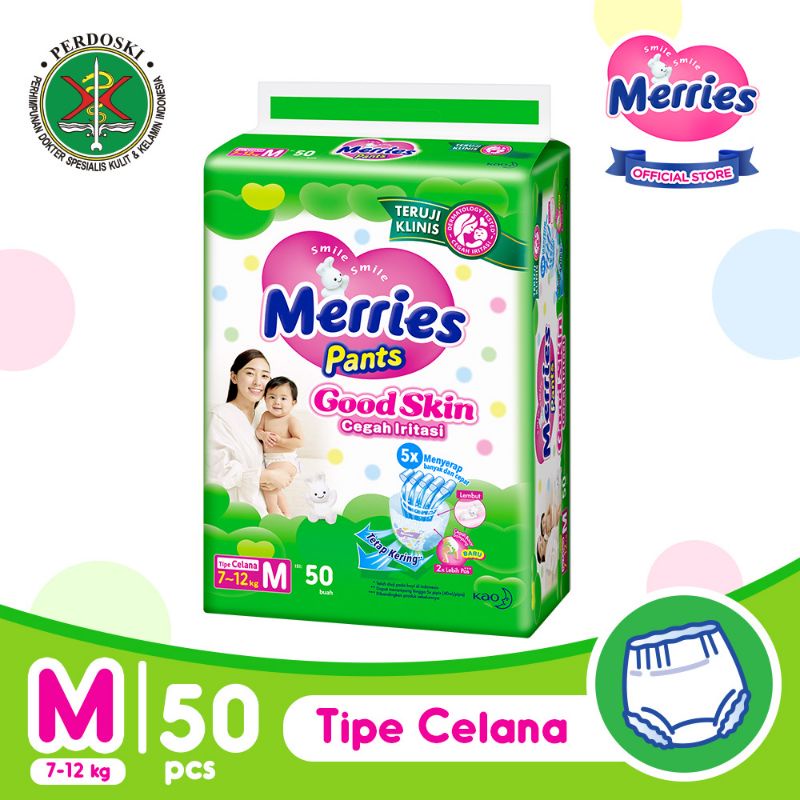 Merries Good Skin M50 (Ready to Send Immediately) | Shopee Singapore