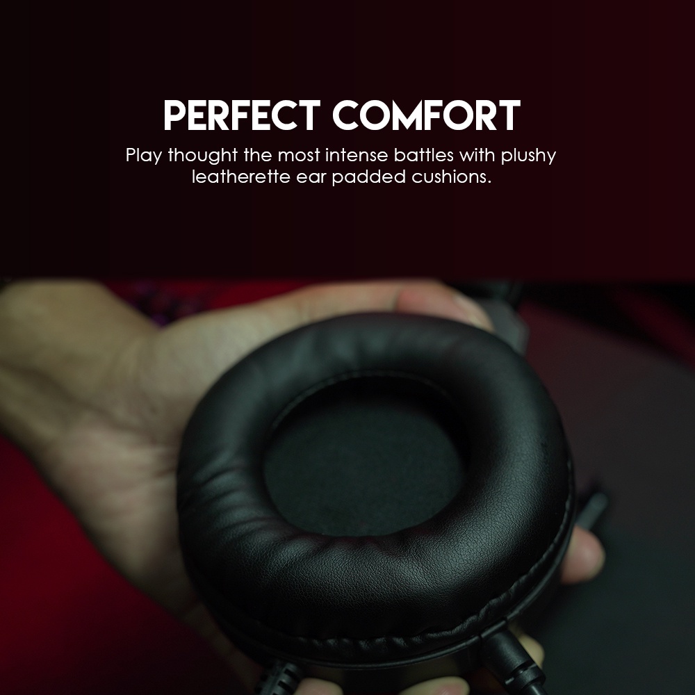 Fantech HQ53 Flash Lightweight Wired Gaming Headset - Gambar 3