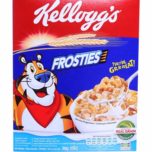 Kellogg's Frosties Breakfast Cereal 30g | Shopee Singapore