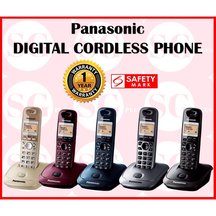 Panasonic KXTG2511CX Digital Cordless Phone Shopee Singapore