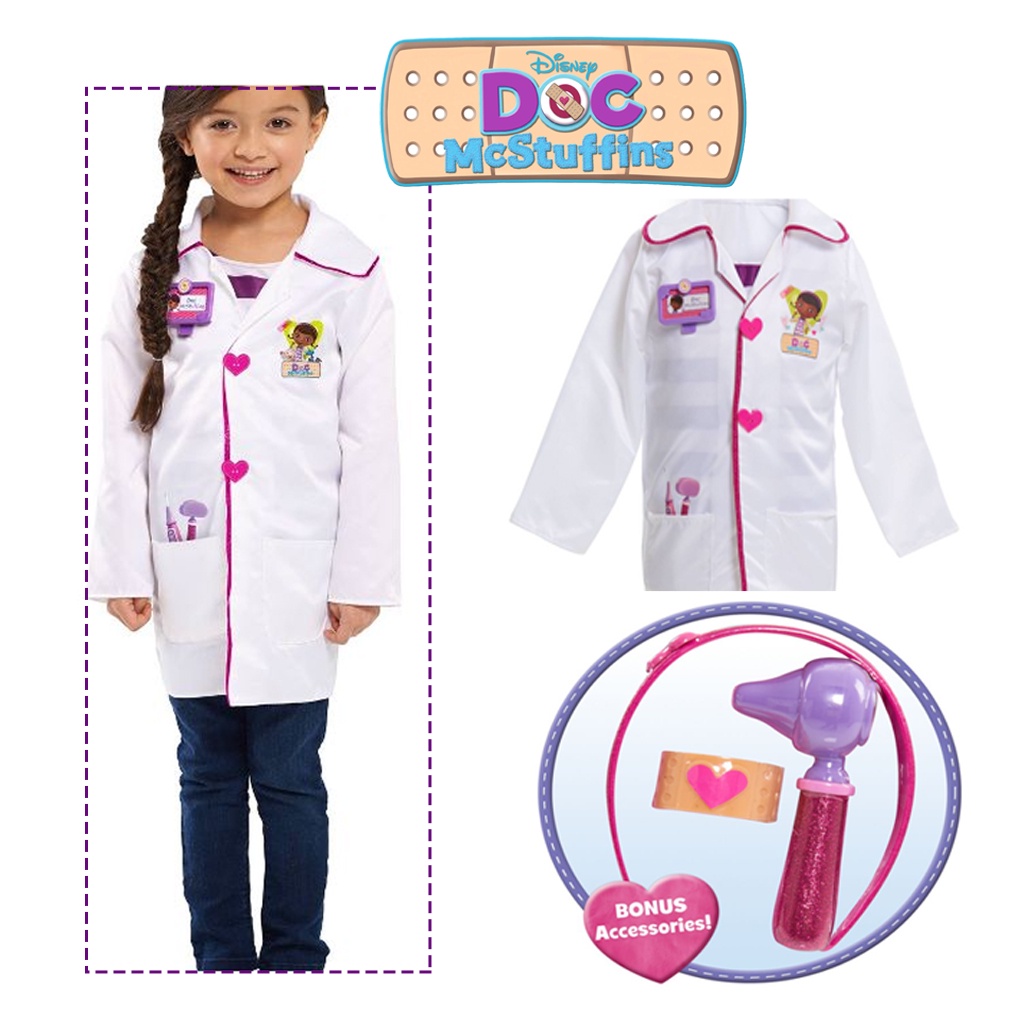 Doctor Kit For Toddlers 3-5 Doc McStuffins Doctor Dress-Up Set
