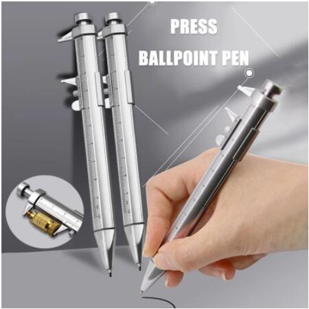 Multifunction Caliper pen Ball-Point 1.0mm ballpoint pen Gel Ink Pen ...