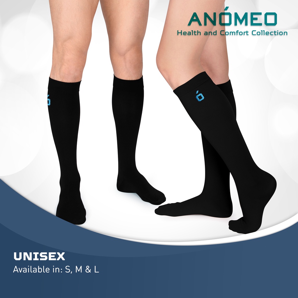 Anomeo Compression Socks Anti Fatigue Improve Blood Circulation for Men ...