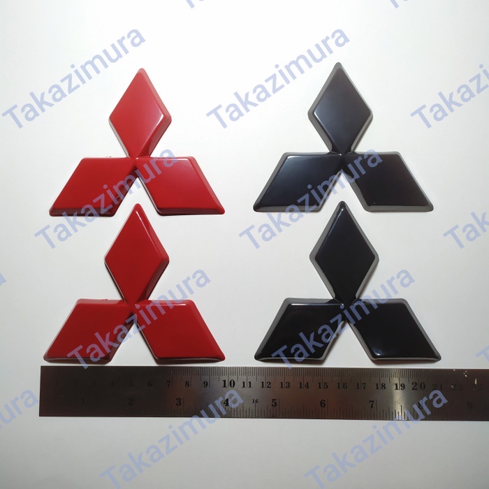 Mitsubishi Outlander Sport Car Logo Cover Emblem 1SET Shopee Singapore