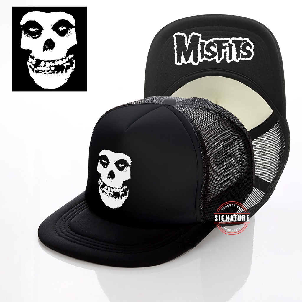 Misfits | Trucker Hat | Snapback | Boy Hat | Mesh Hat | Custom Hat ...