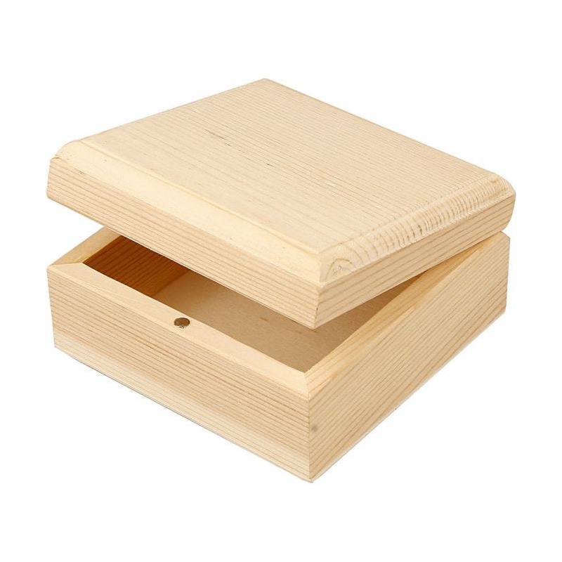 Jewelry box, handcrafted from solid paulownia wood buy