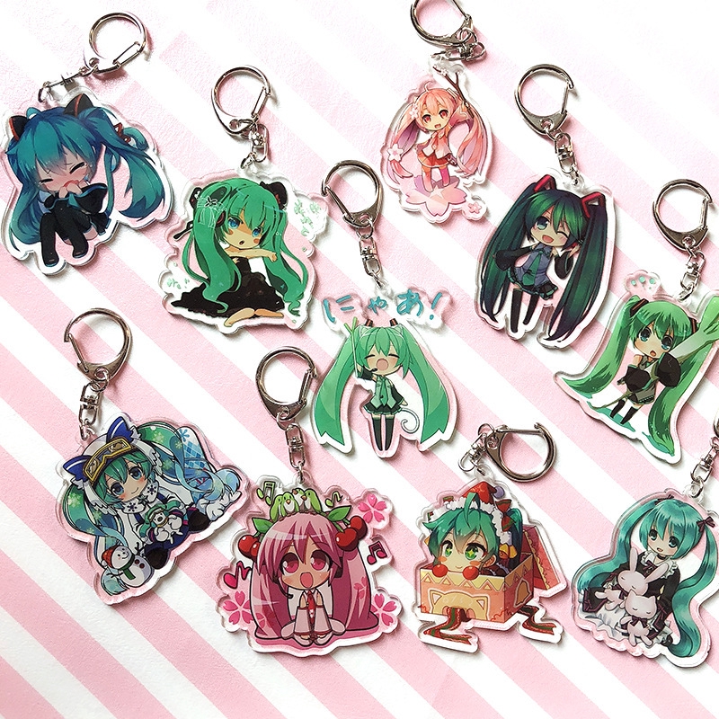 Cute on sale anime keychains