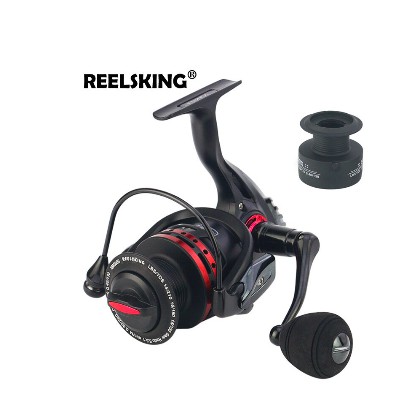 REEL POWER HANDLE REELSKING XM1000-7000 SPOOL BESI DOUBLE SPOOL 13+1BB - Gambar 2