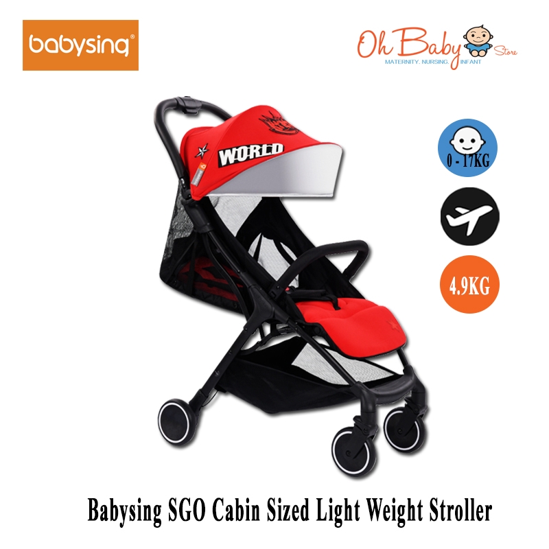 Babysing SGO Cabin Sized Light Weight Stroller Shopee Singapore