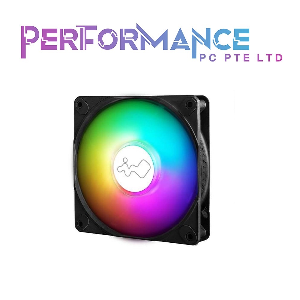 InWin Luna AL120 120mm PWM ARGB FANS 3in1 PACK Black (2 YEARS WARRANTY ...