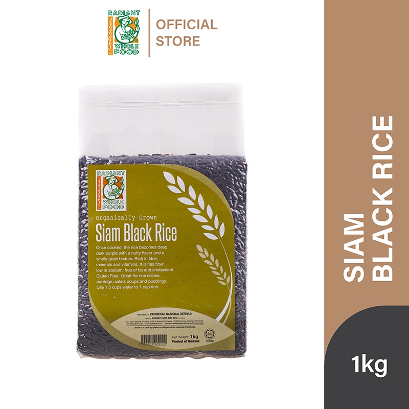 Radiant Siam Black Rice (1kg) | Shopee Singapore