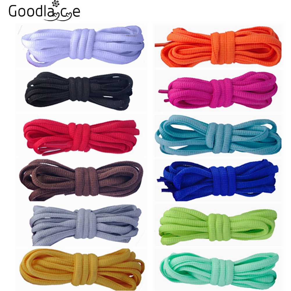140cm 160cm Oval Flat Shoelace Polyester Shoe laces Sport Shoes Strings ...