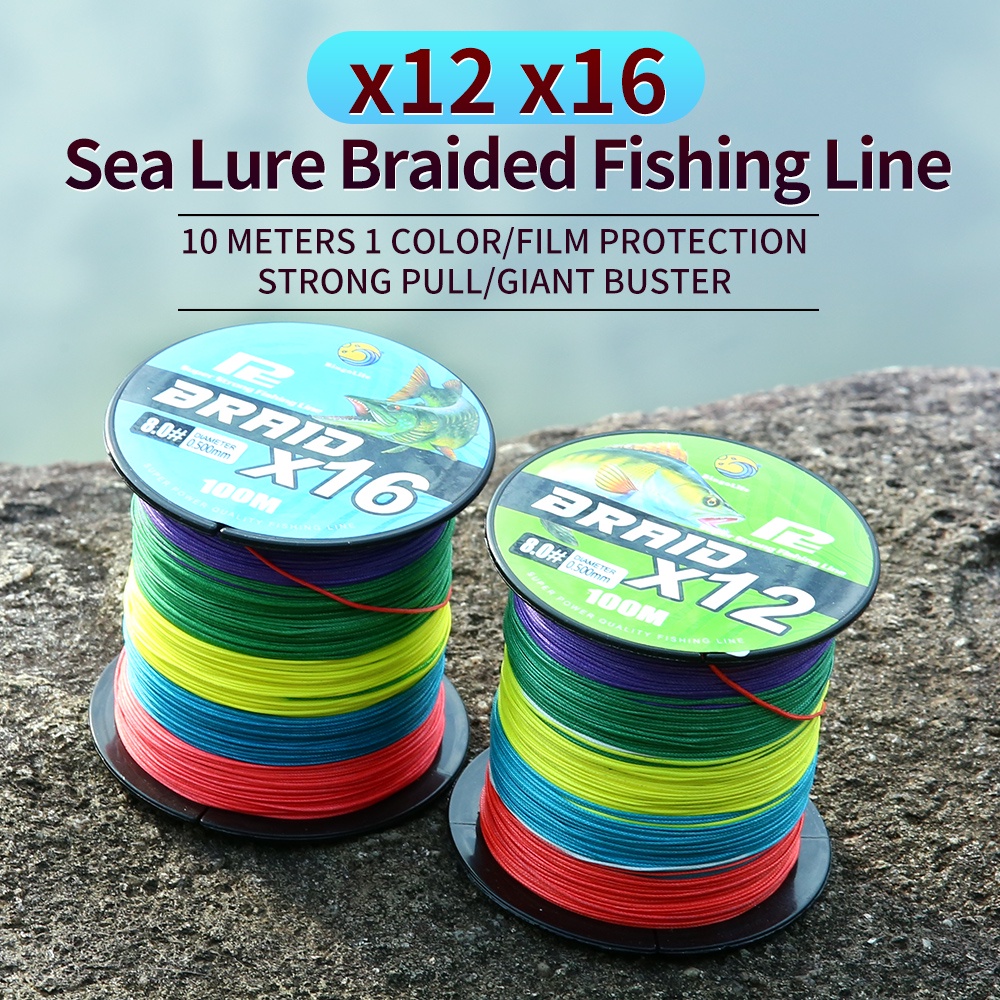 100m PE Fishing Line Fluo-Yellow Color Carp Fishing Line - China