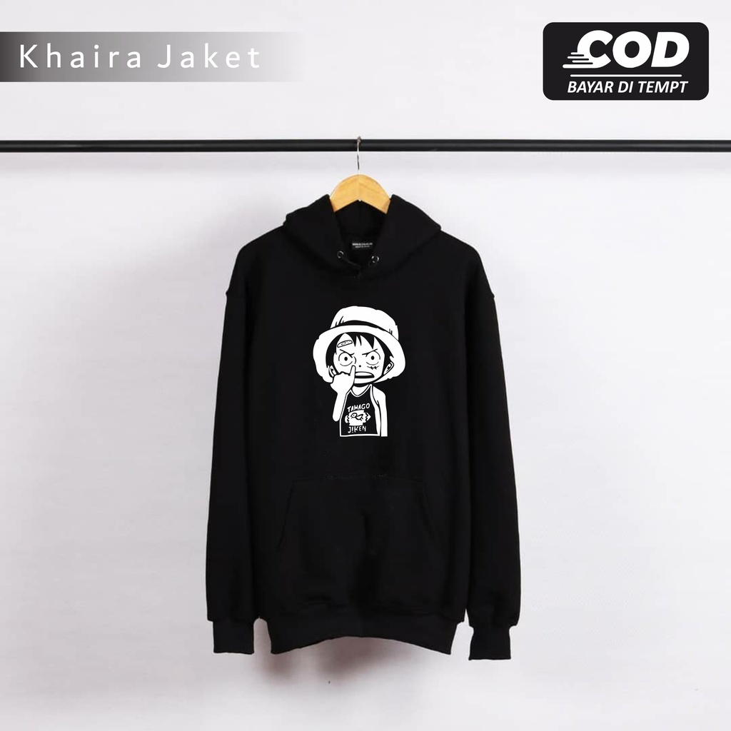 One Piece Luffy New World Jacket / One Piece Luffy Ngupil Tamago Jiken ...