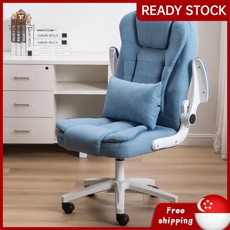Upgrade Fabric Mid-Back Computer Chair / Office Chair/ Study Chair ...