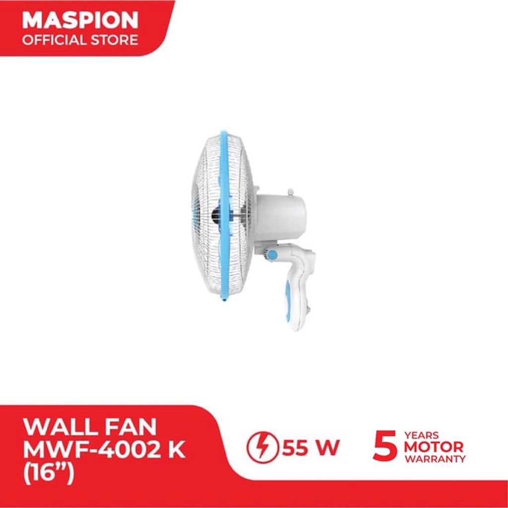 Maspion Wall Fan Kipas Angin Dinding 16 Inch MWF-4002 K - Gambar 2
