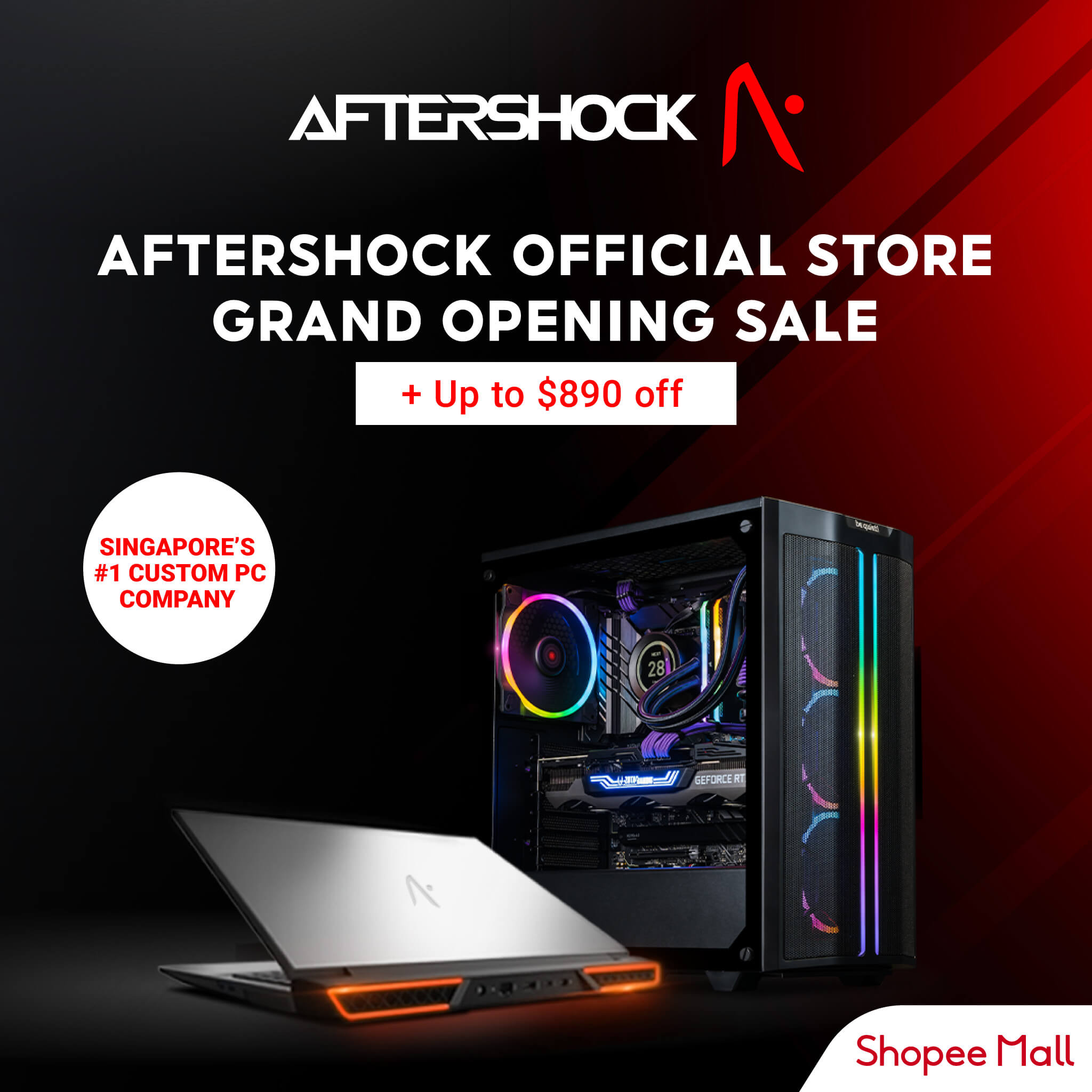 Aftershock Official Store Grand Opening Sale
