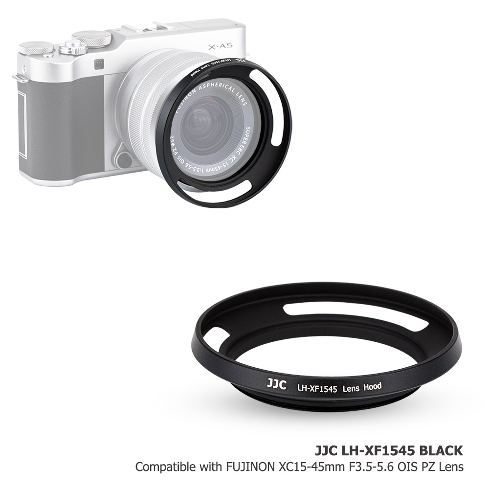 JJC LH-XF1545 Metal Lens Hood for Fuji Fujifilm Fujinon XC15-45mm