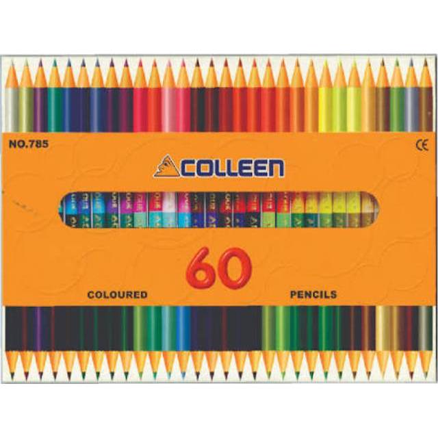 COLLEEN colored pencils imported from Japan (60 color pencils) | Shopee ...
