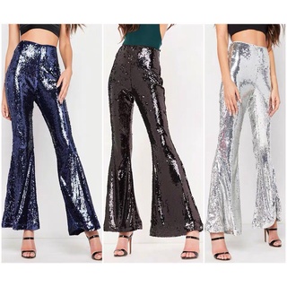 Glitter hot sale flare pants