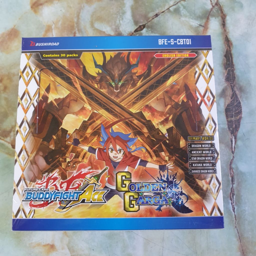 Buddyfight AceGolden GargaBooster Box | Shopee Singapore
